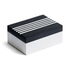 Clearance Horgans Zuri Box Rectangle White & Black